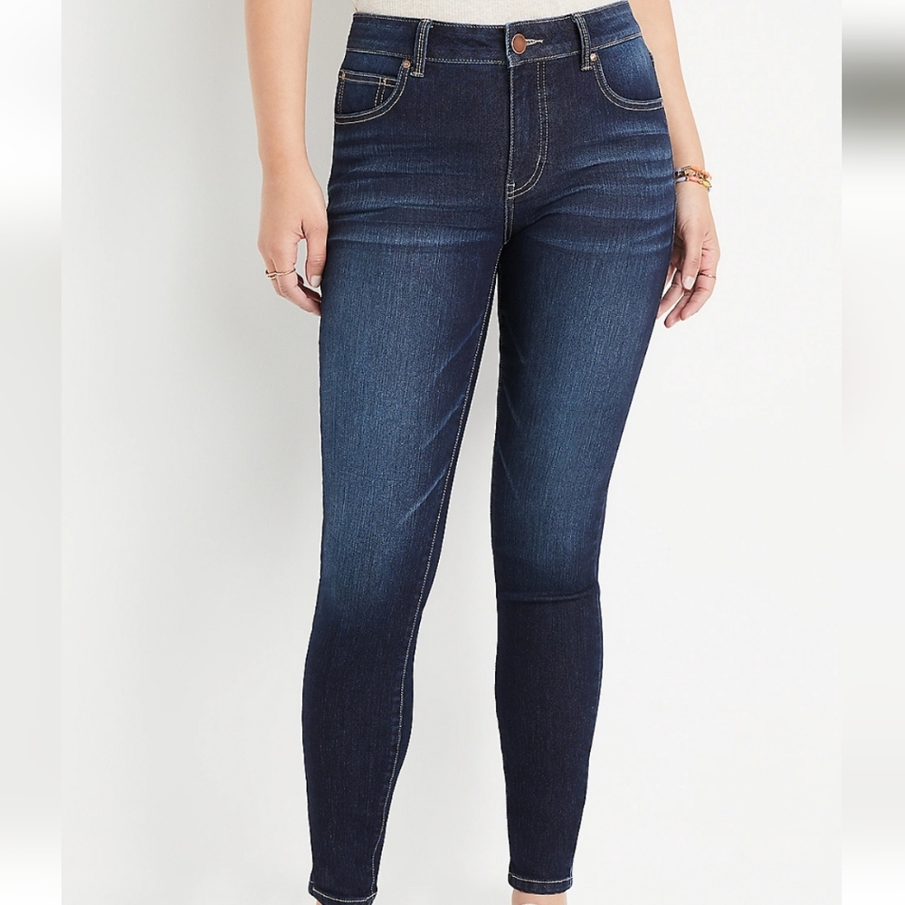 Maurices Everflex super skinny high rise jean